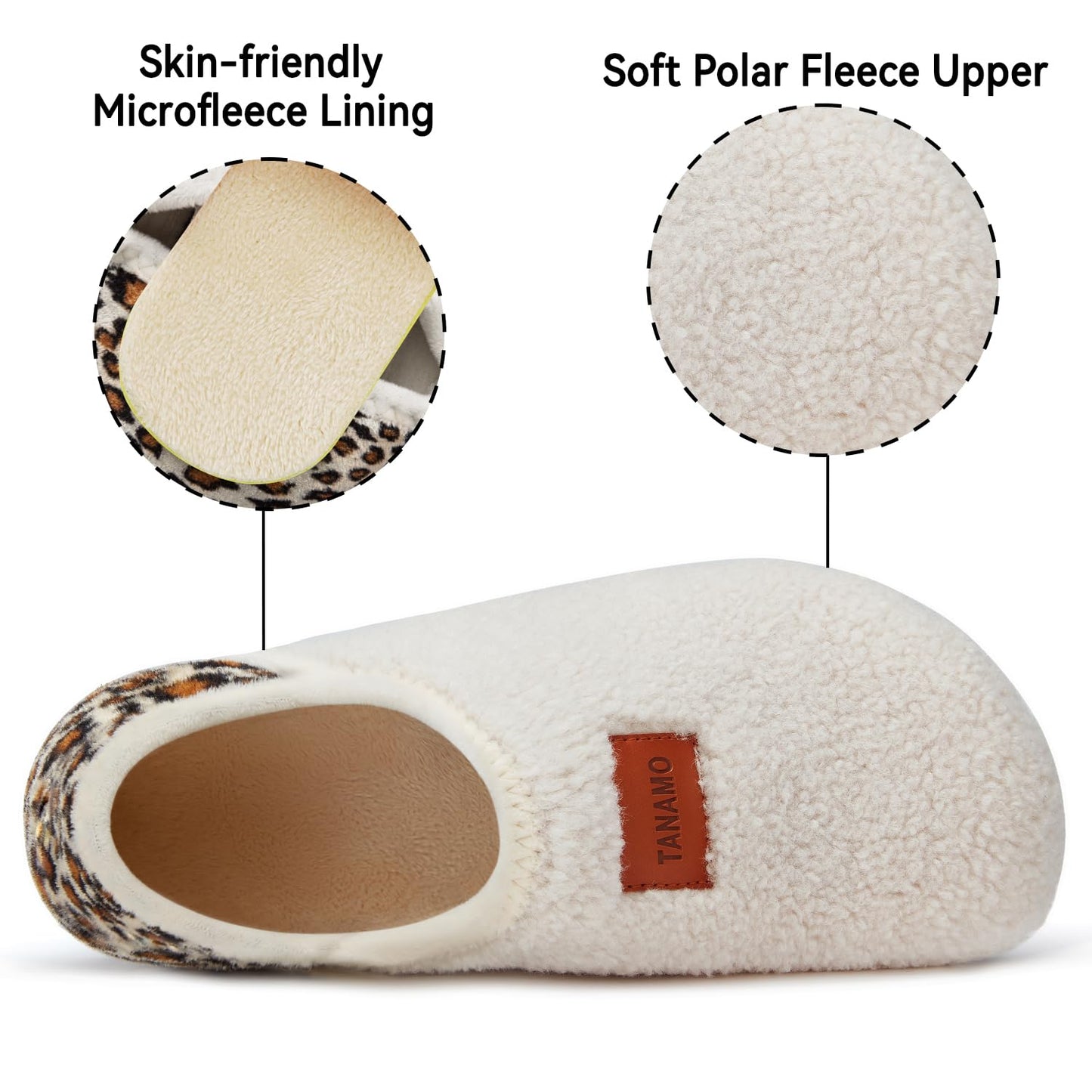 Tanamo House Slippers for Women Men Indoor Barefoot Slippers Socks Furry Slip on House Shoes Cozy Comfy Slippers for Home Bedroom Travel Yoga