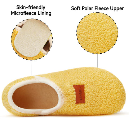 Tanamo House Slippers for Women Men Indoor Barefoot Slippers Socks Furry Slip on House Shoes Cozy Comfy Slippers for Home Bedroom Travel Yoga