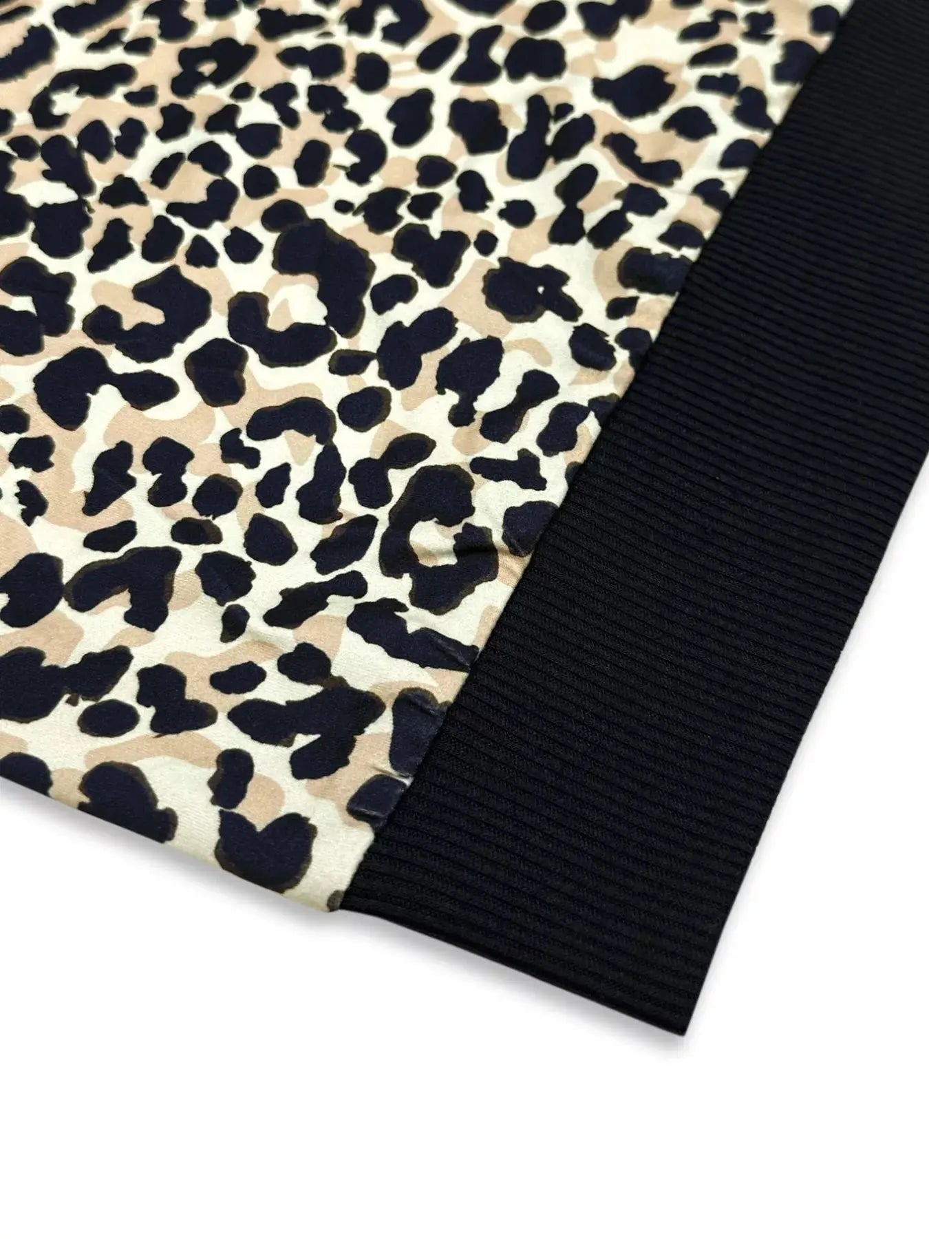 Leopard Print Sweatshirt and Jogger Set Simply Love