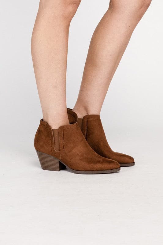 GWEN Suede Ankle Boots.