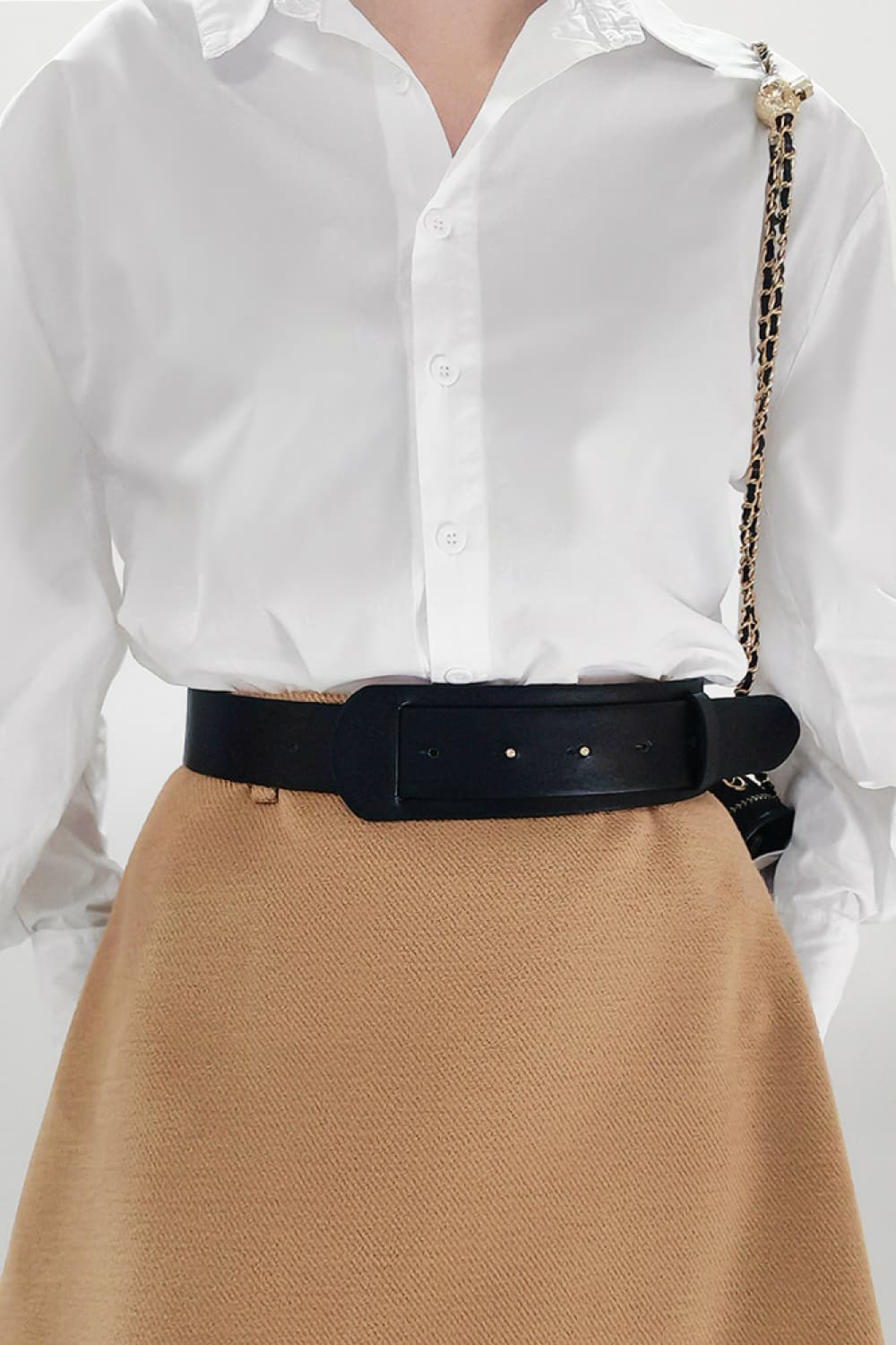 PU Leather Belt.