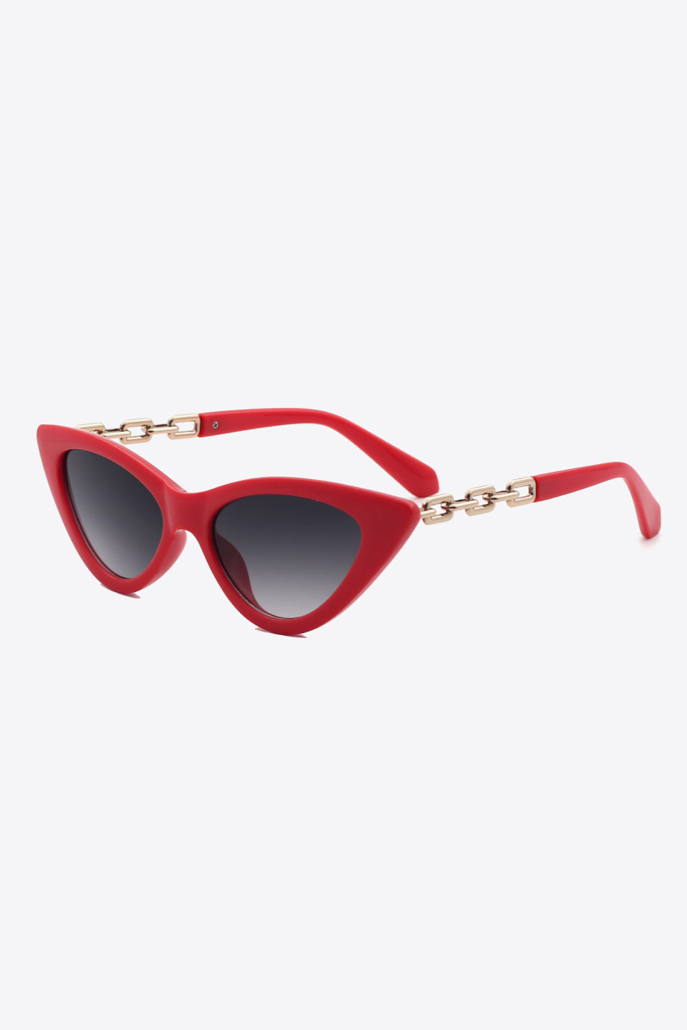 Chain Detail Cat-Eye Sunglasses Coco’s Tee Boutique