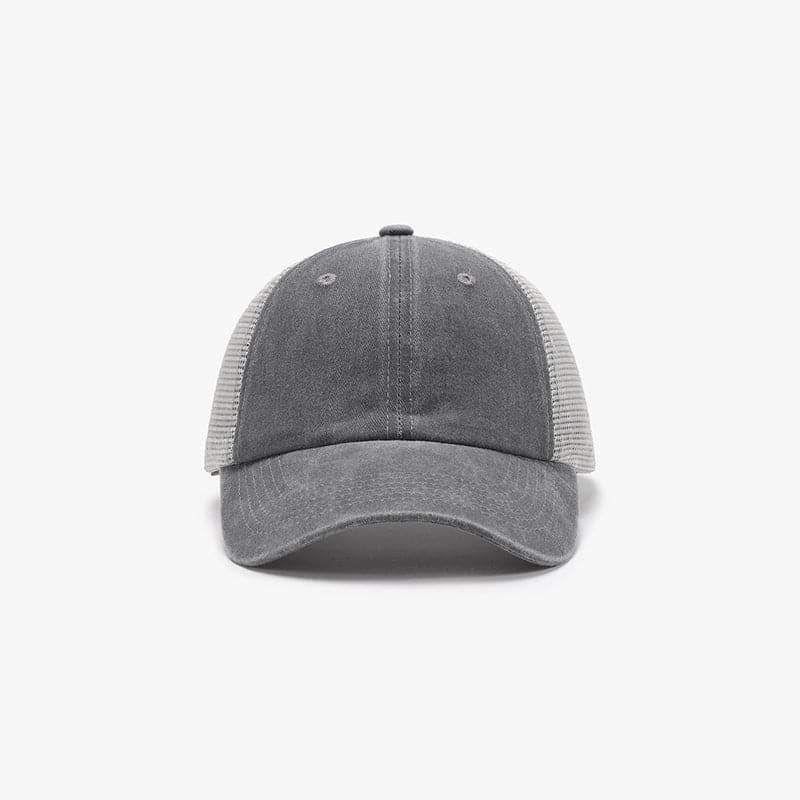 Breathable Mesh Adjustable Baseball Cap.