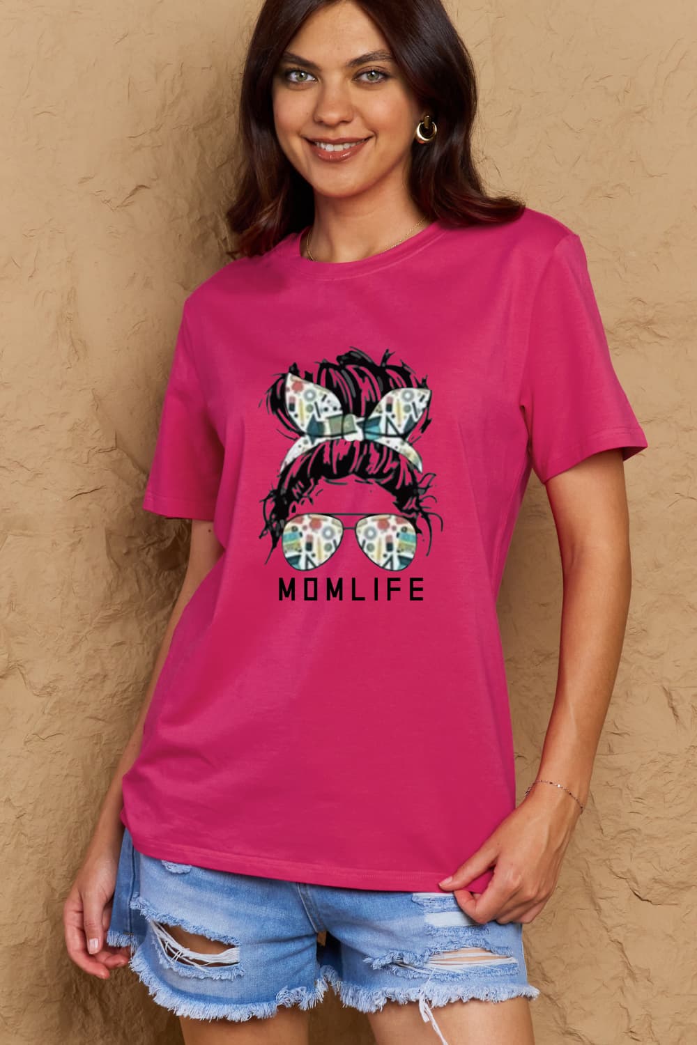 Simply Love: Mom Life Cotton Tee