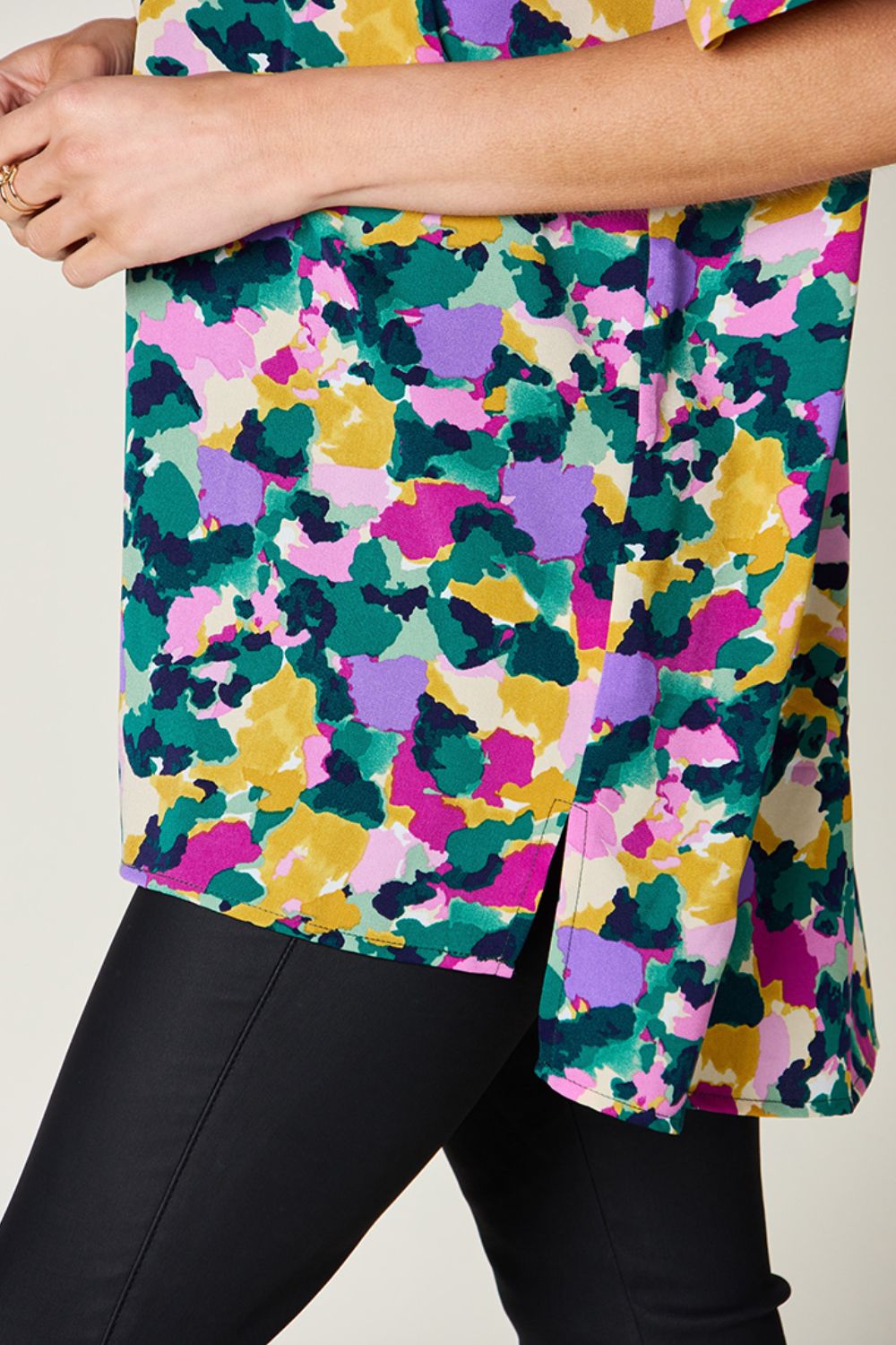 Double Take: V-Neck Blouse