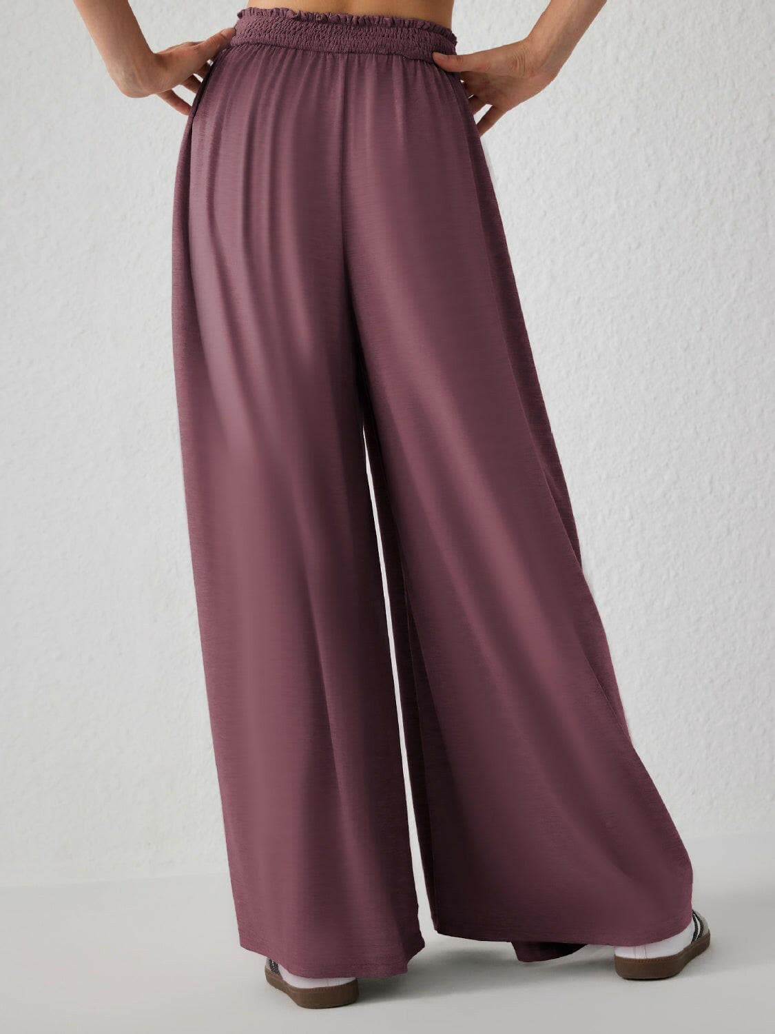 High Waist Wide Leg Pants.