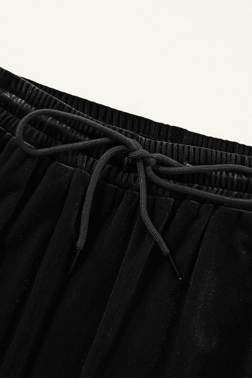 Drawstring Wide Leg Active Pants.