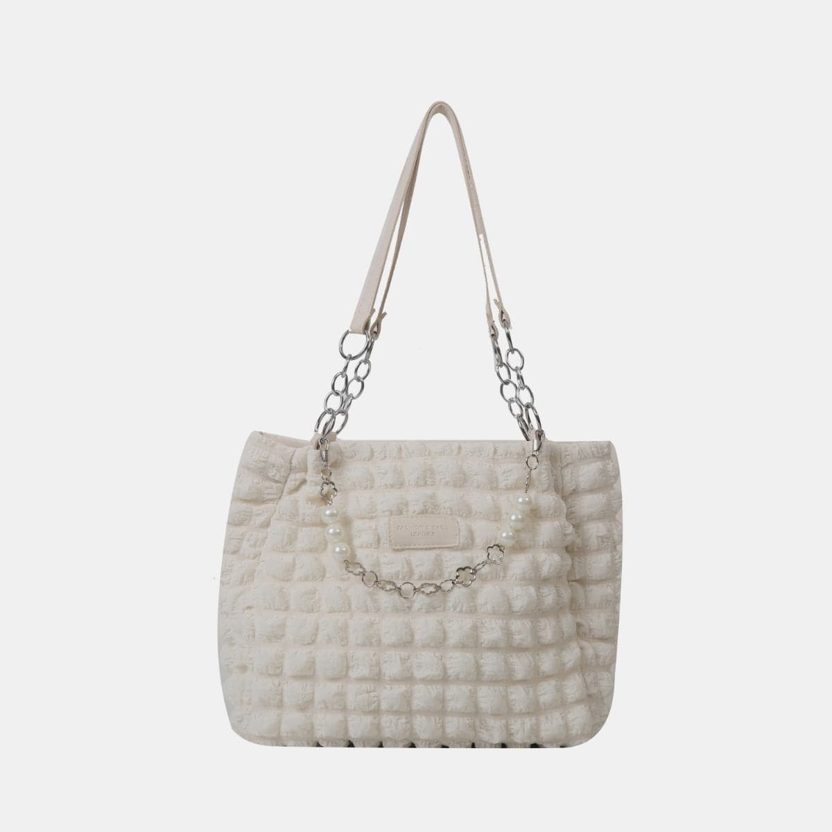 Chic bubble textured tote bag for every occasion