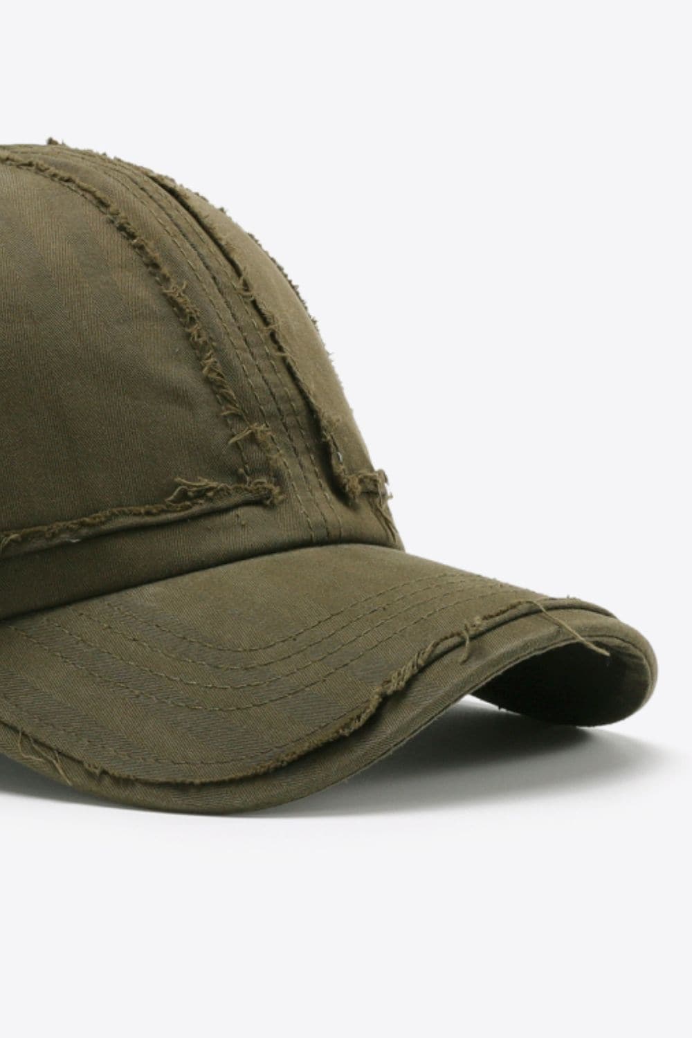 Distressed Adjustable Baseball Cap.