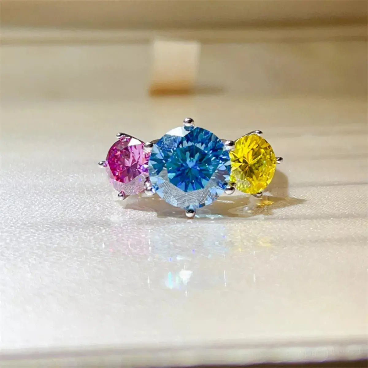 5 Carat Moissanite 925 Sterling Silver Ring Simply Love