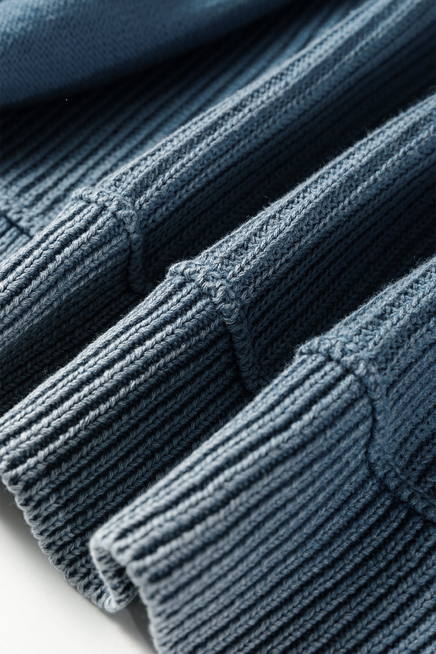 Evergreen Mineral Wash Exposed Seam Patchwork Knit Open Sweater Cardigan Dear-Lover Dropshipping