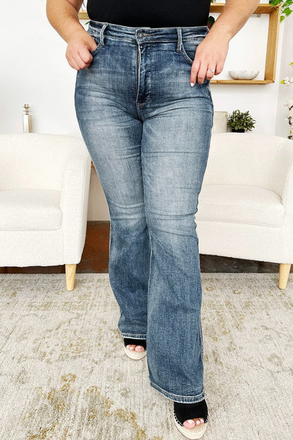 Judy Blue high waist tummy control retro flare jeans