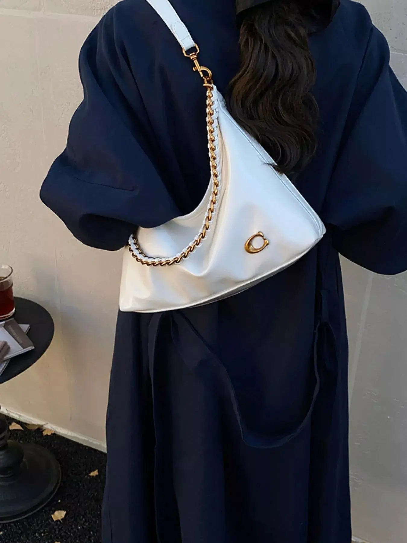 Leather Chain Shoulder Bag Simply Love