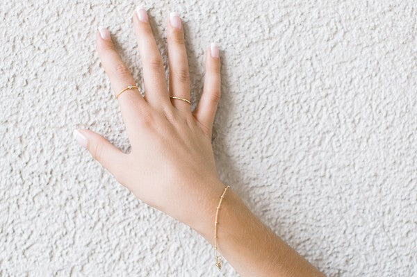 Amethyst Crystal Point Solitaire Ring Coco’s Tee Boutique