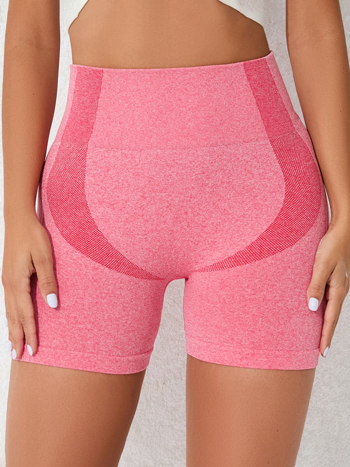 High Waist Active Shorts.