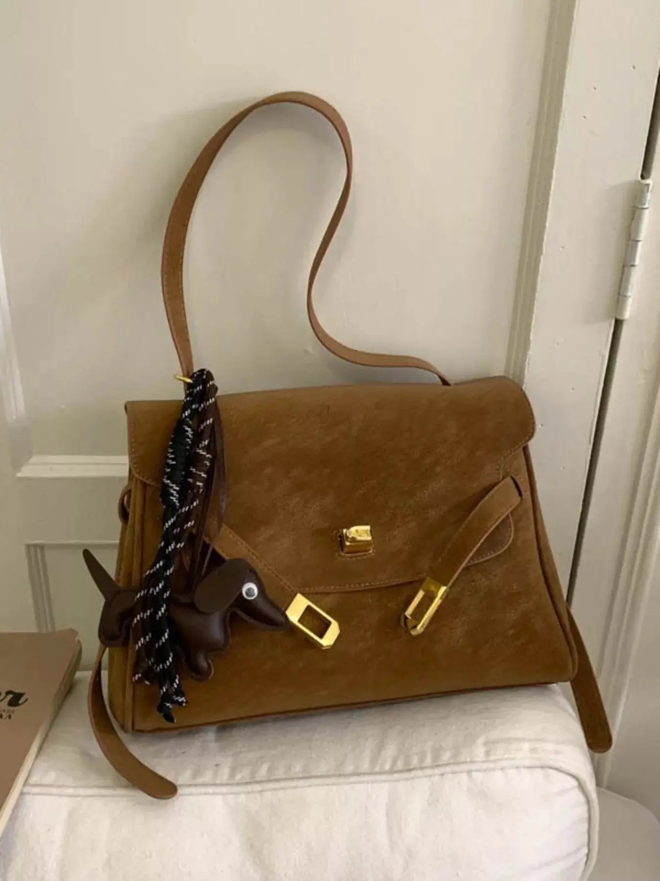 Buckle Shoulder Bag Simply Love