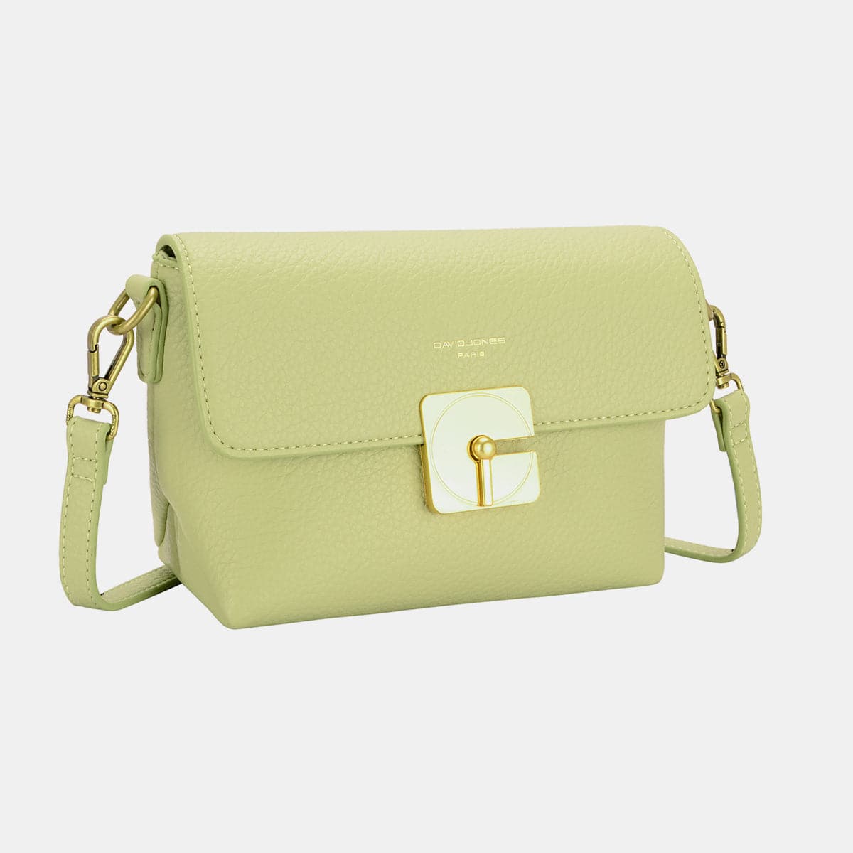 David Jones PU Leather Crossbody Bag.