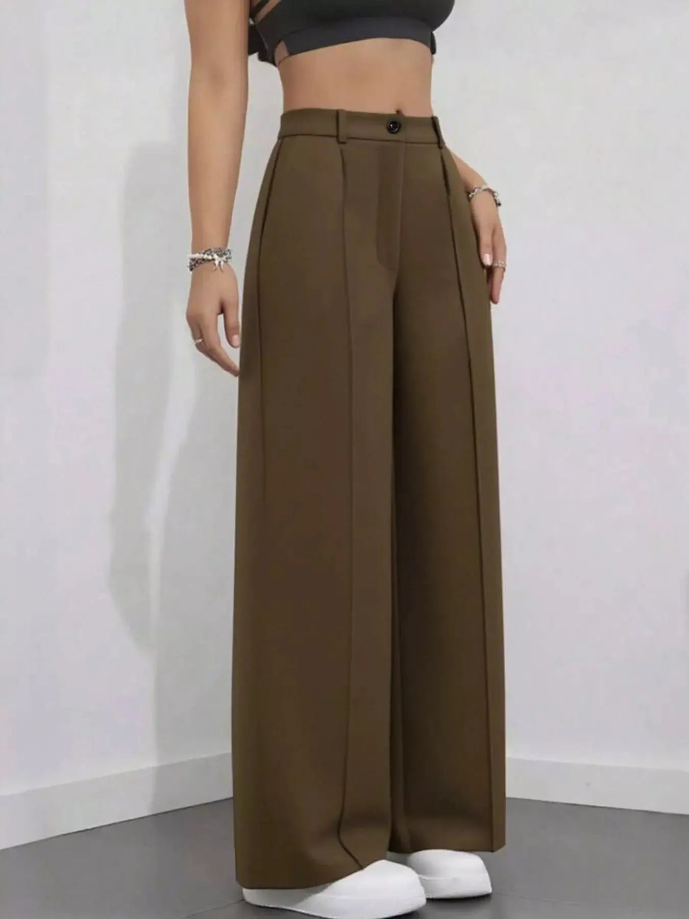 High-Waisted Wide Leg Pants Simply Love