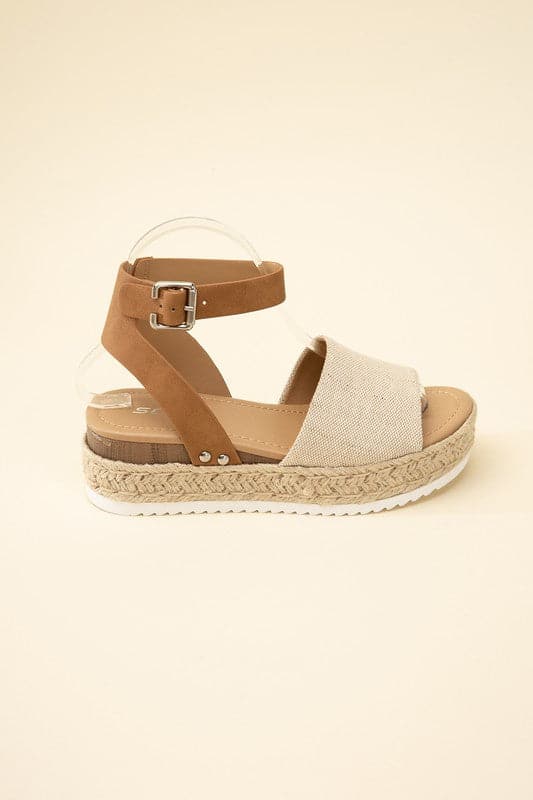 TOPIC-S Espadrille Ankle strap Sandals.