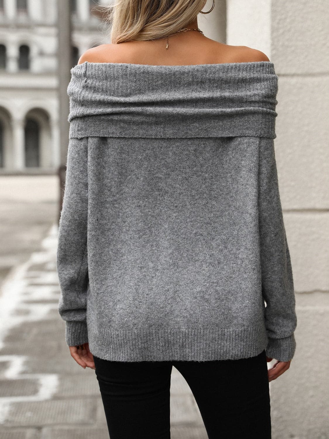 Cozy stretch turtleneck sweater for all-day comfort