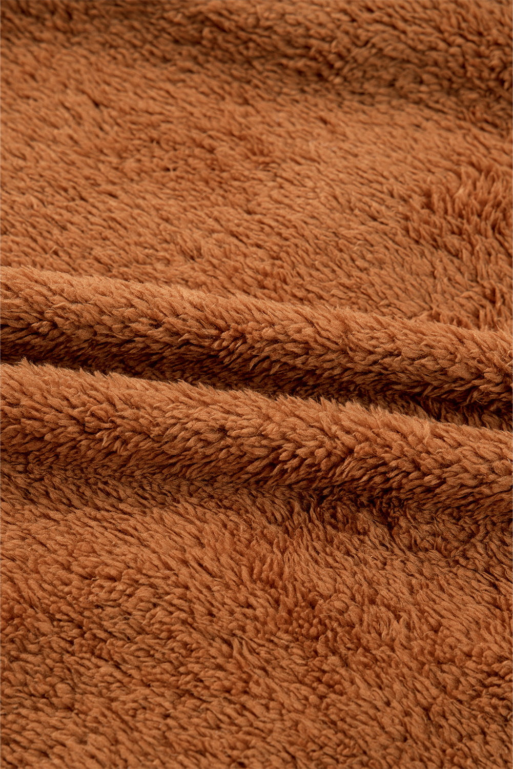 Chestnut Color Block Plush Patchwork Zipper Stand Neck Vest For Warm Winter Layering And Cozy Comfort Dear-Lover Dropshipping