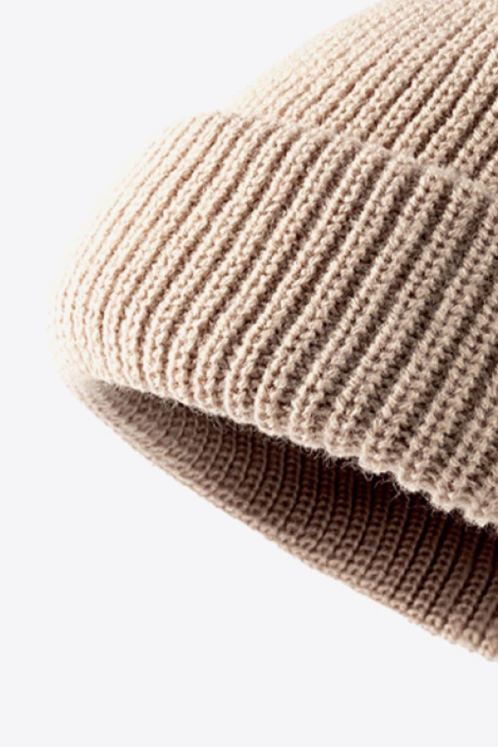 Calling For Winter Rib-Knit Beanie.