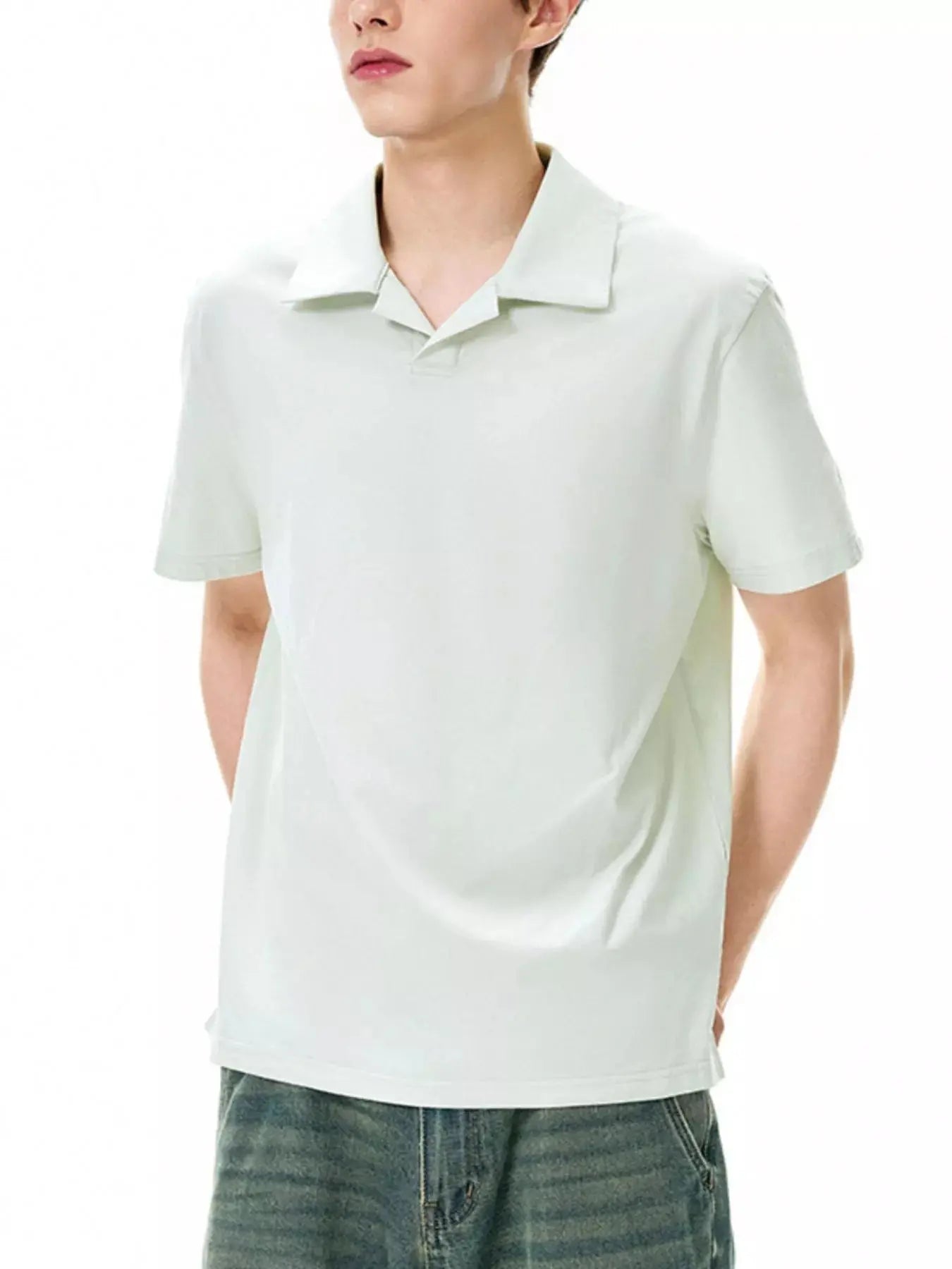 Men's Classic Fit Short Sleeve Polo Simply Love