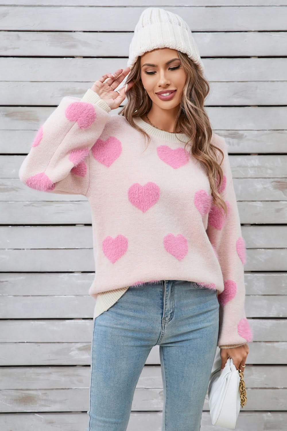 Heartfelt angel wings sweater