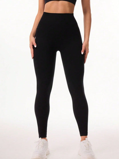 Pocketed High Waist Active Leggings.