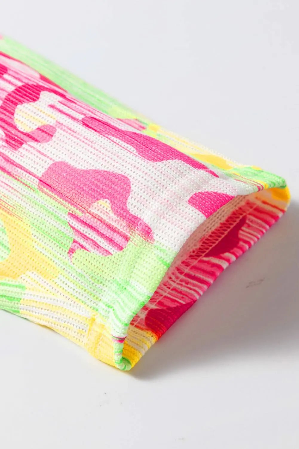 Color block leopard tee - plus size - Love Salve 