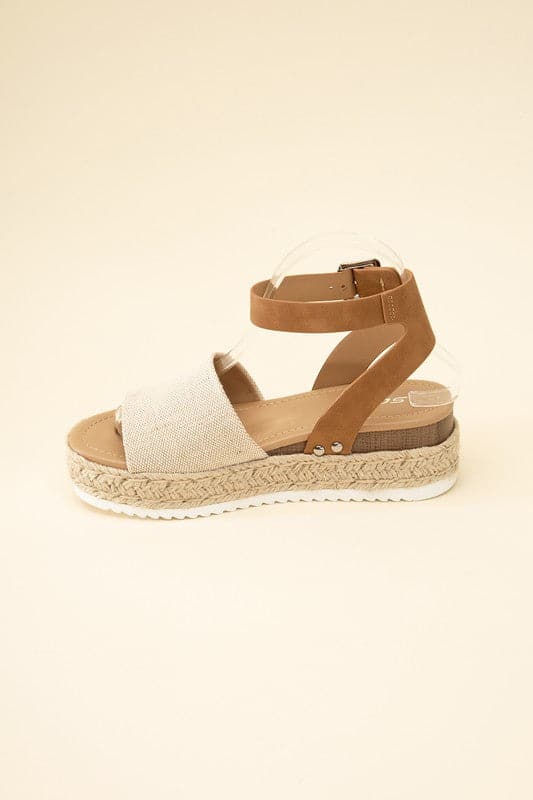 TOPIC-S Espadrille Ankle strap Sandals.