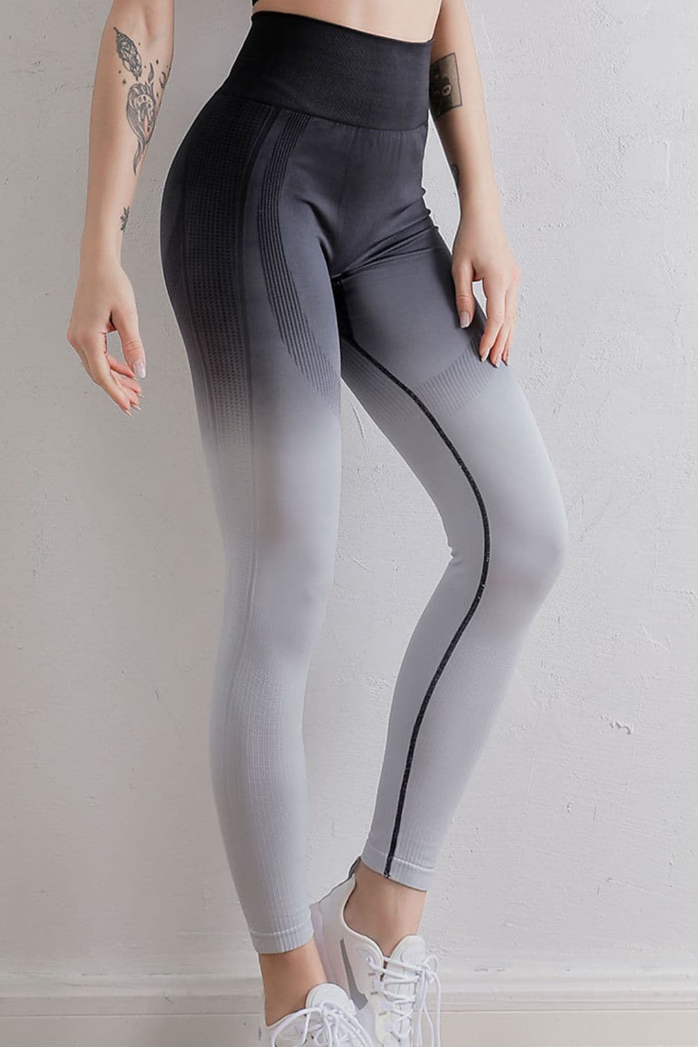 Gradient High Waist Sports Leggings.