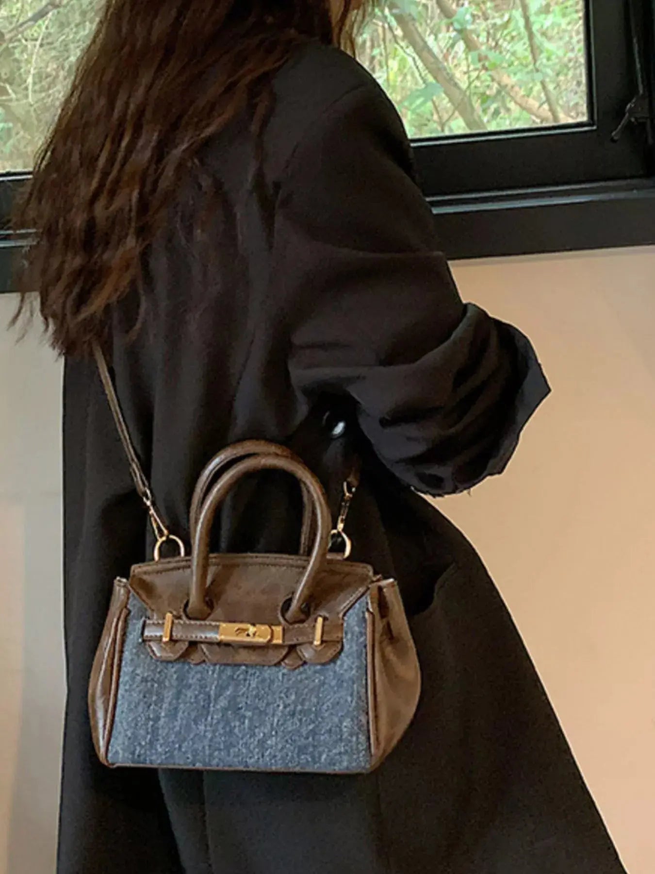 Top Handle Crossbody Bag Simply Love