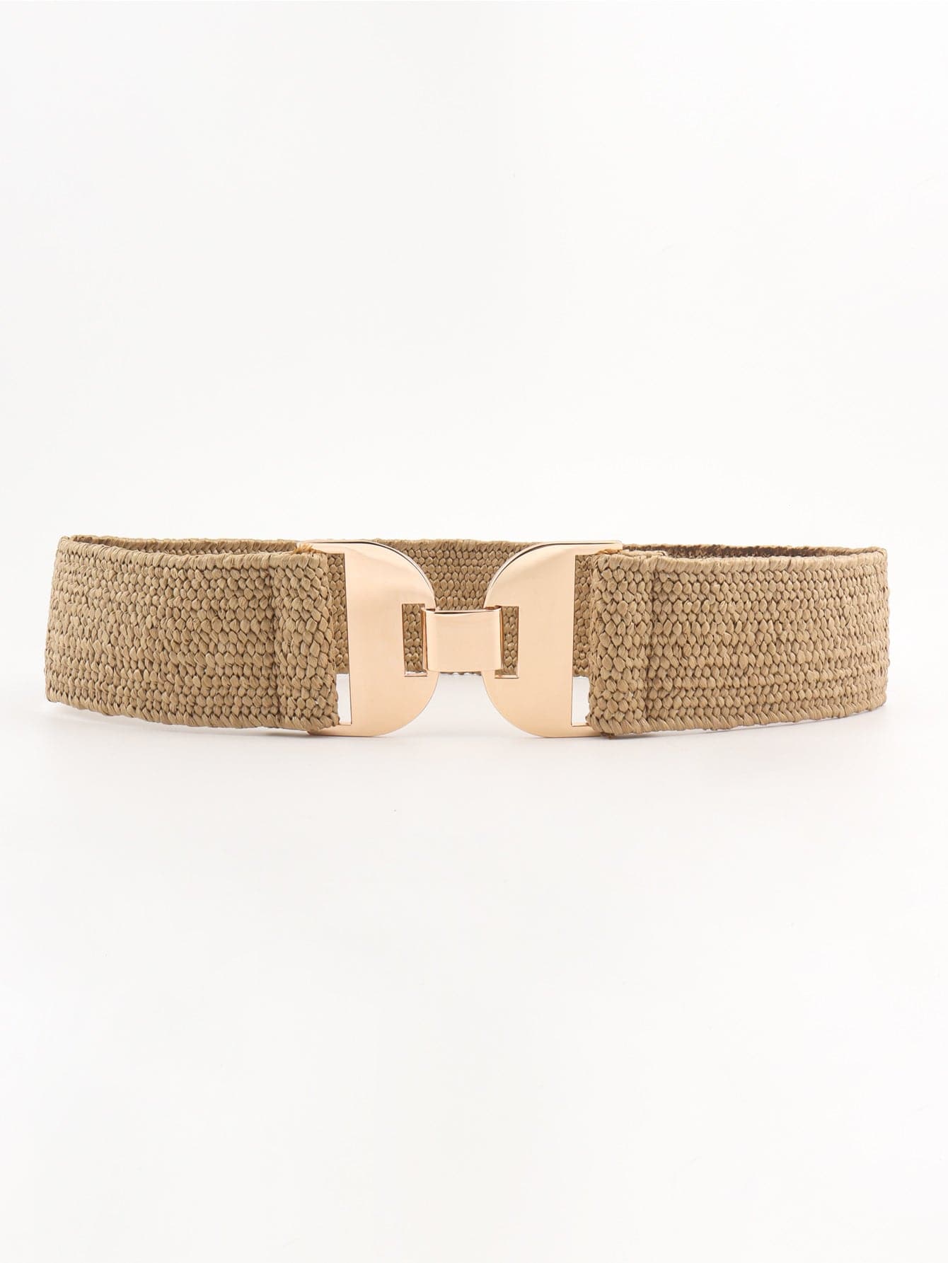 Alloy Buckle Elastic Belt.