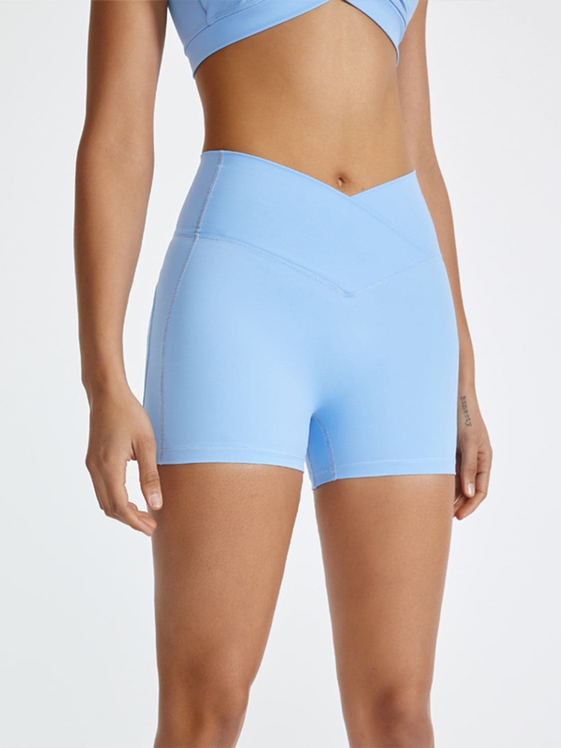 High Waist Active Shorts.