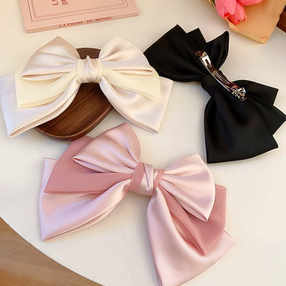 Bow Cloth Hair Clip.