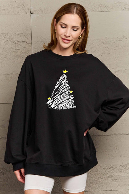 Simply Love Full Size Graphic Sweatshirt.