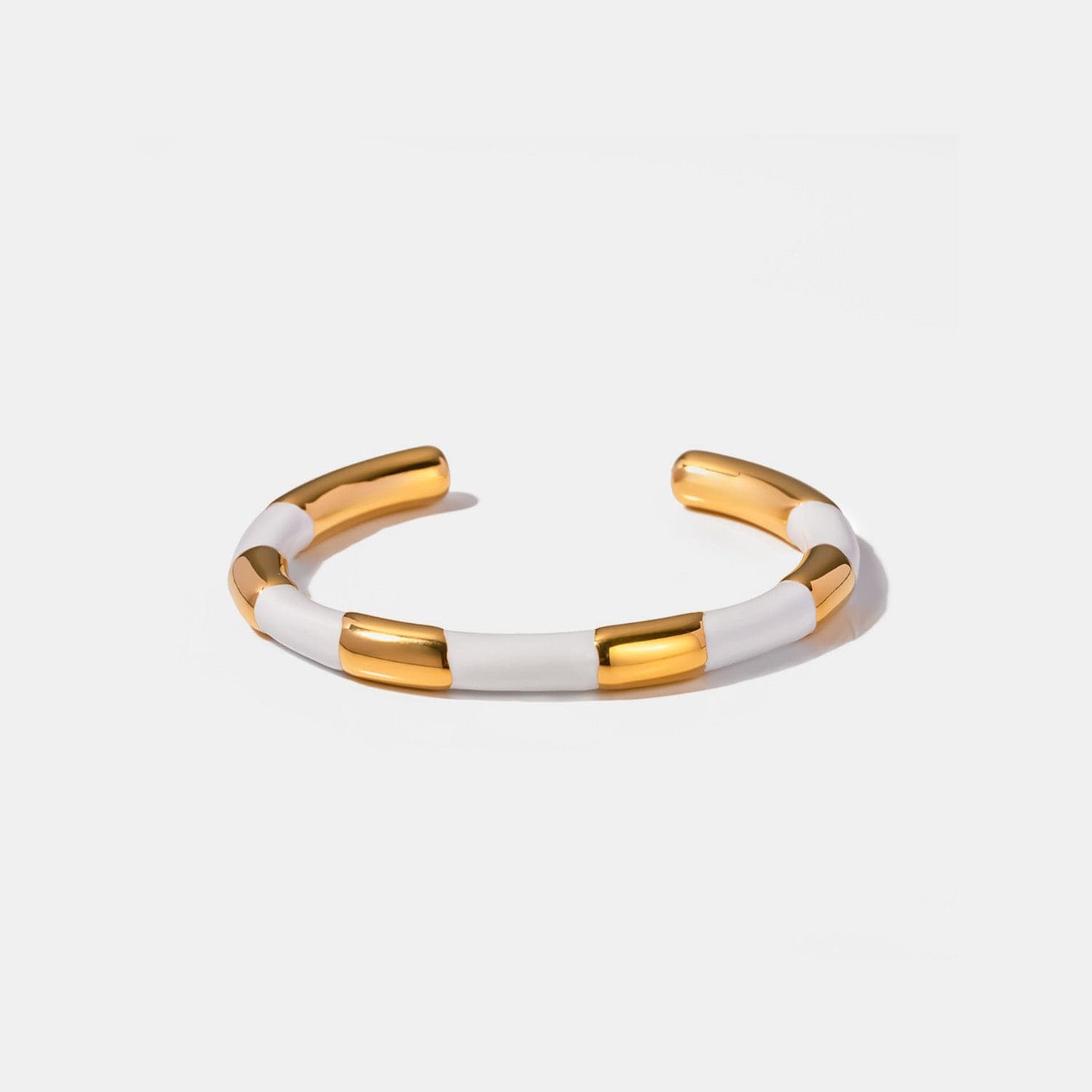 18K Gold-Plated Stainless Steel Bracelet.