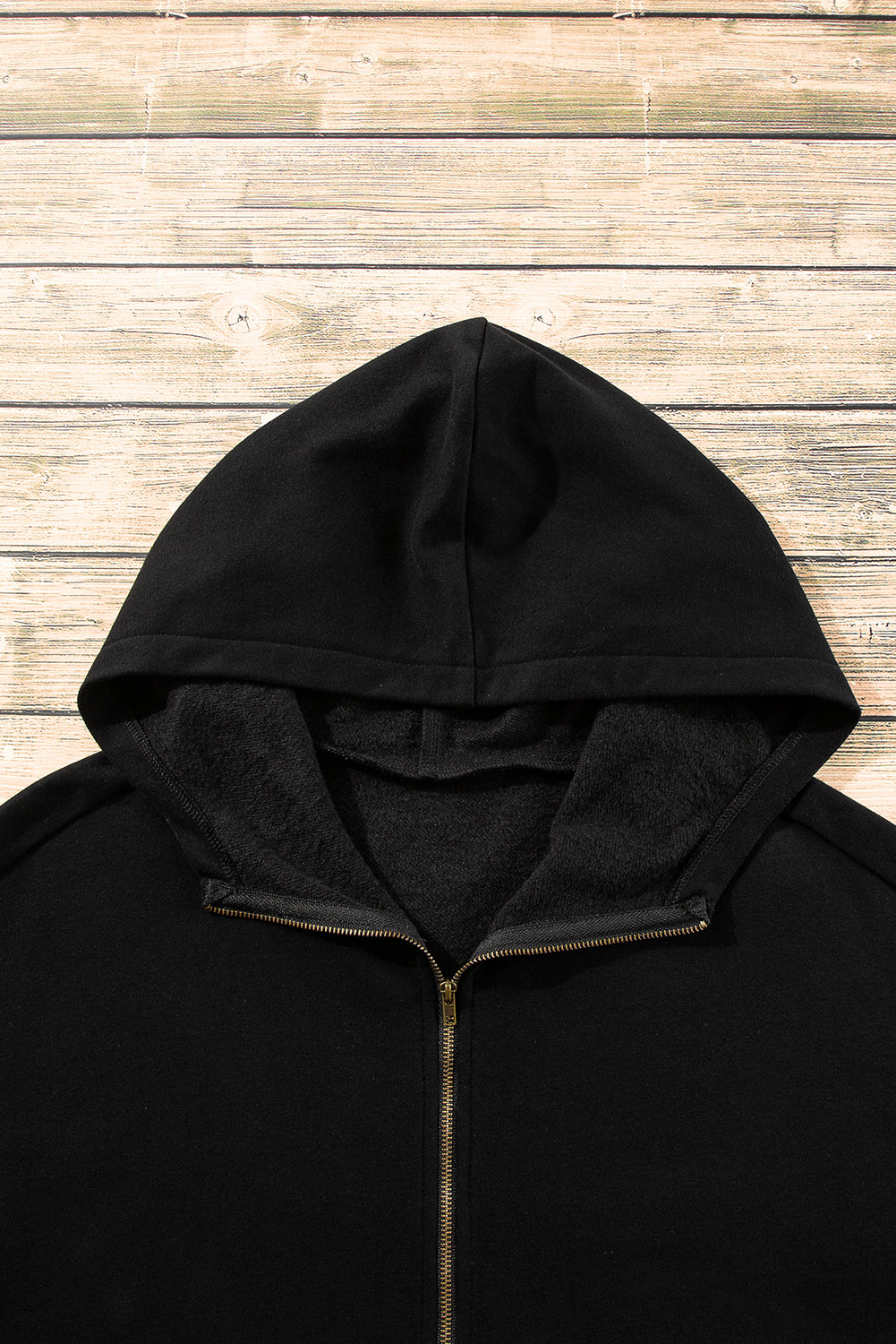 Kate Fleece Lined Half Zipper Hoodie with Kangaroo Pockets - Love Salve 