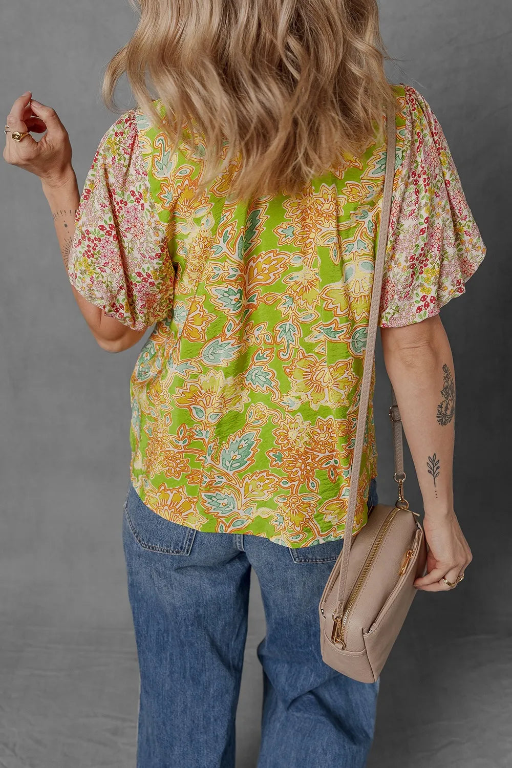 Simply Love: Bubble Sleeve Blouse