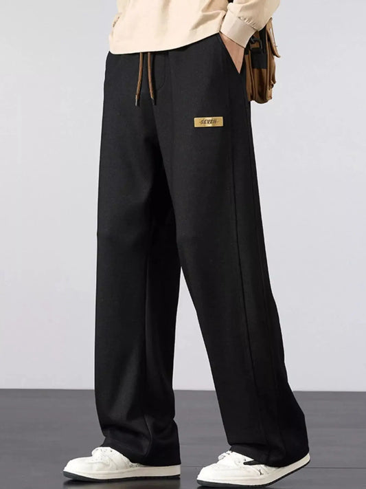 Men's Plus Size Casual Loose Fit Drawstring Pants Simply Love