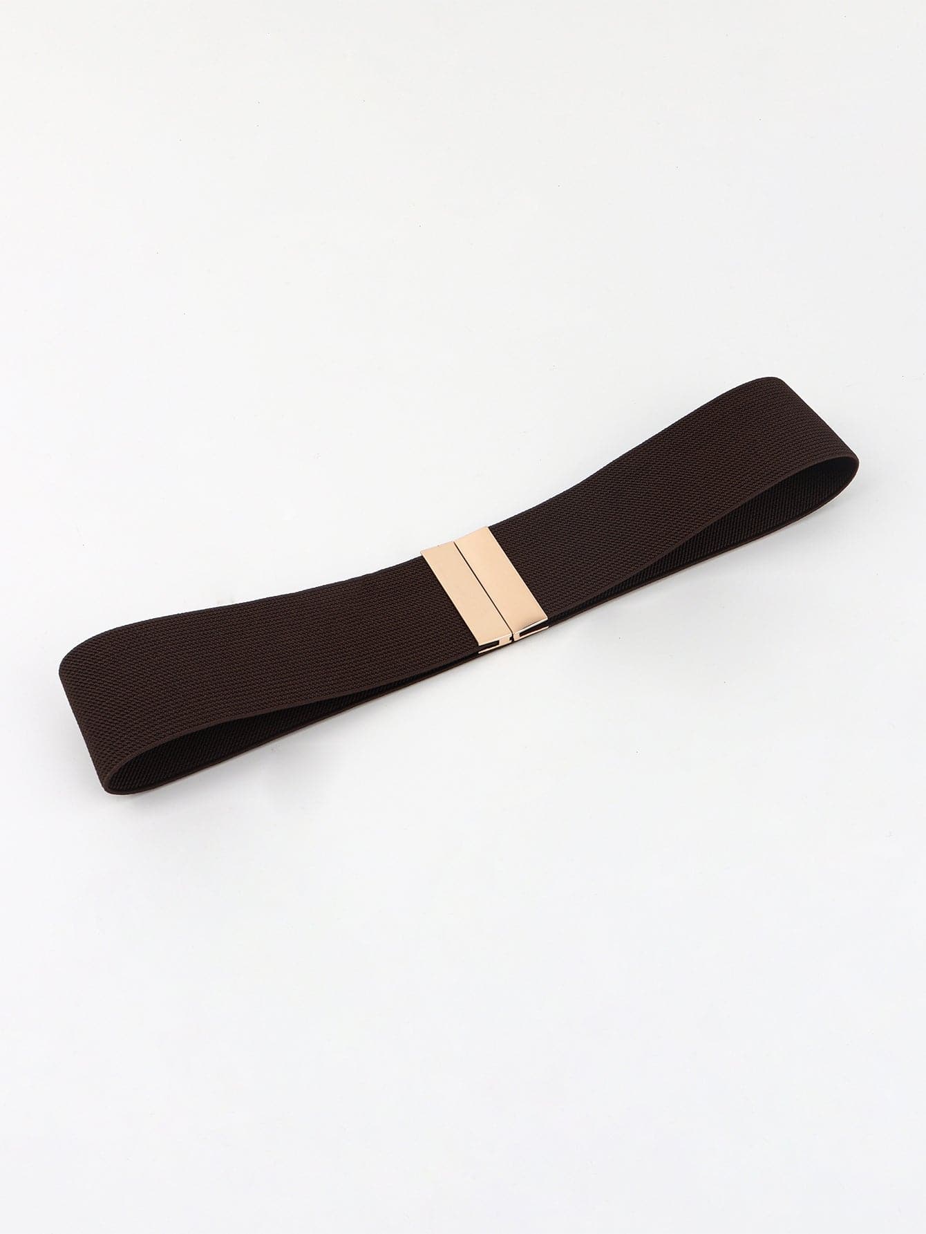 Alloy Buckle Elastic Belt.