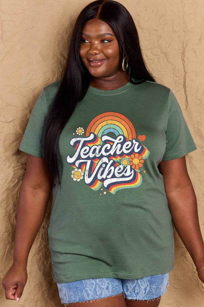 Simply Love Teacher Vibes Tee