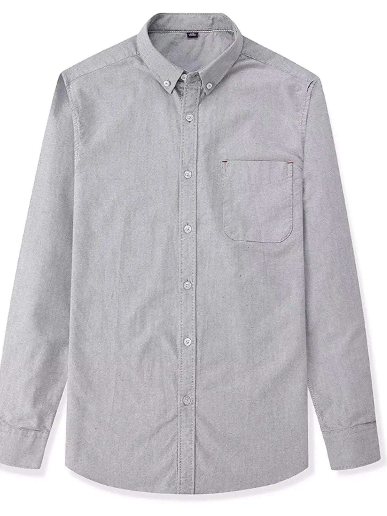 Men's Full Size Button Up Long Sleeve Shirt Plus Size Simply Love