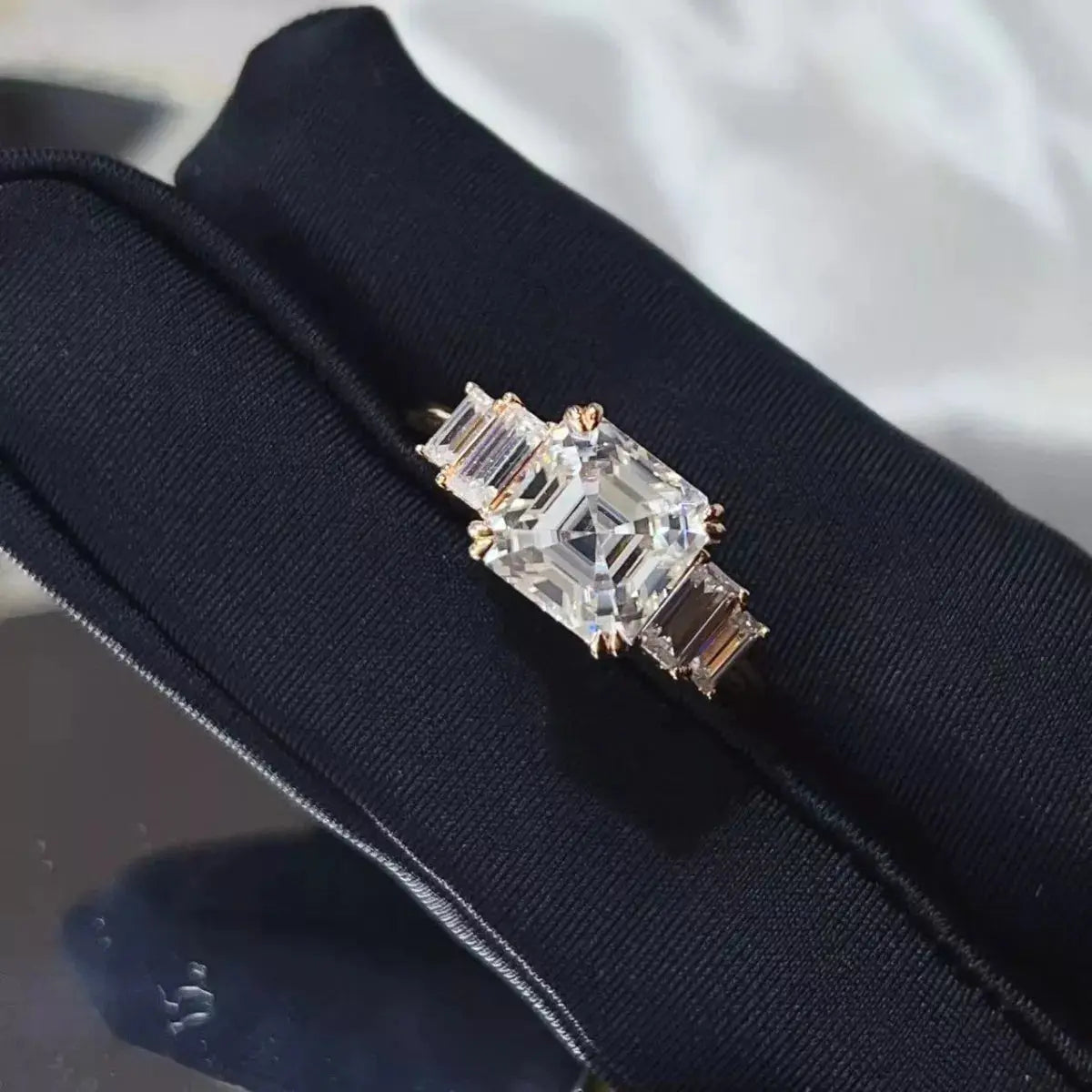 3 Carat Moissanite 925 Sterling Silver Ring Simply Love