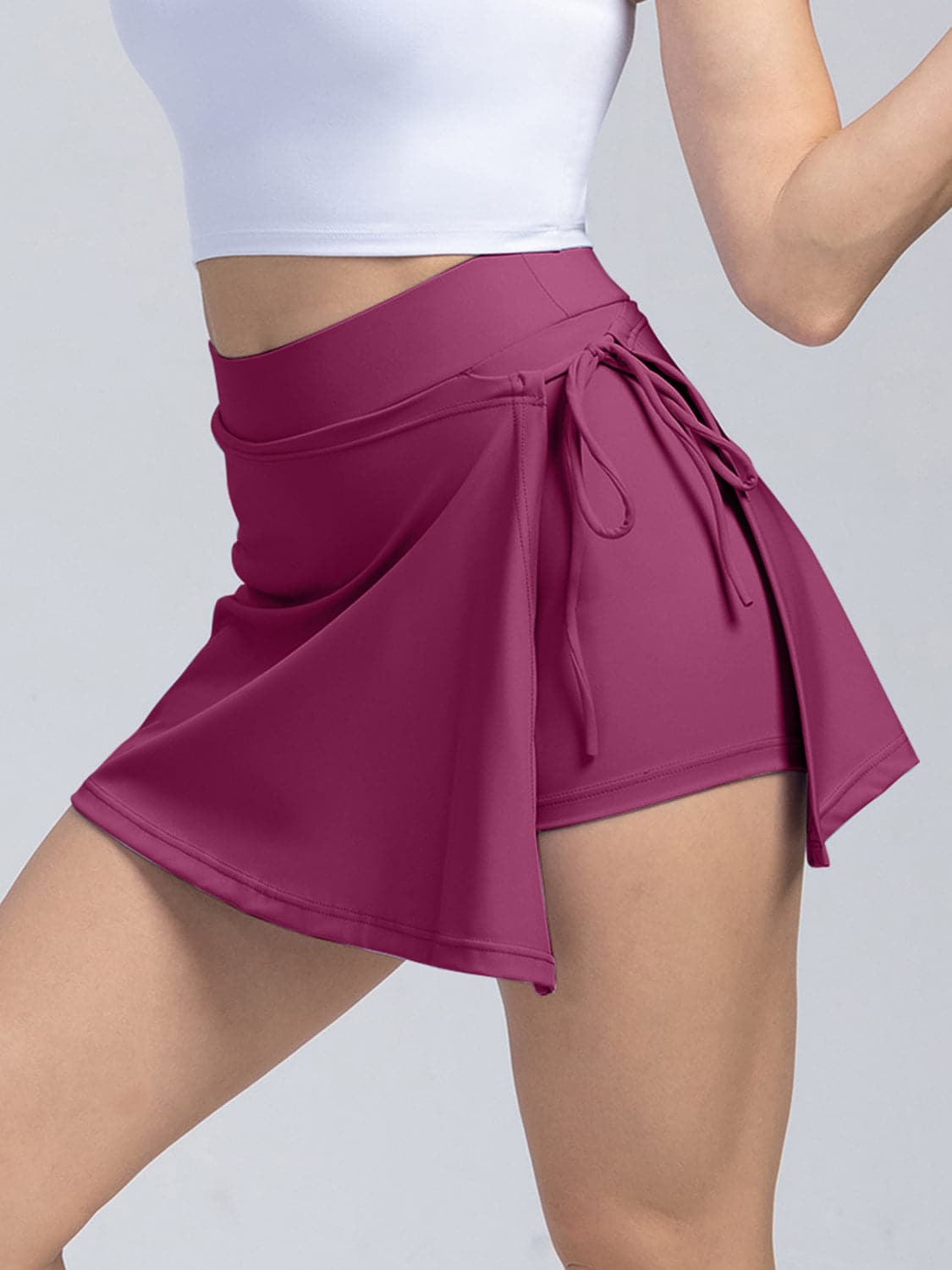 High Waist Active Skort with Pockets.