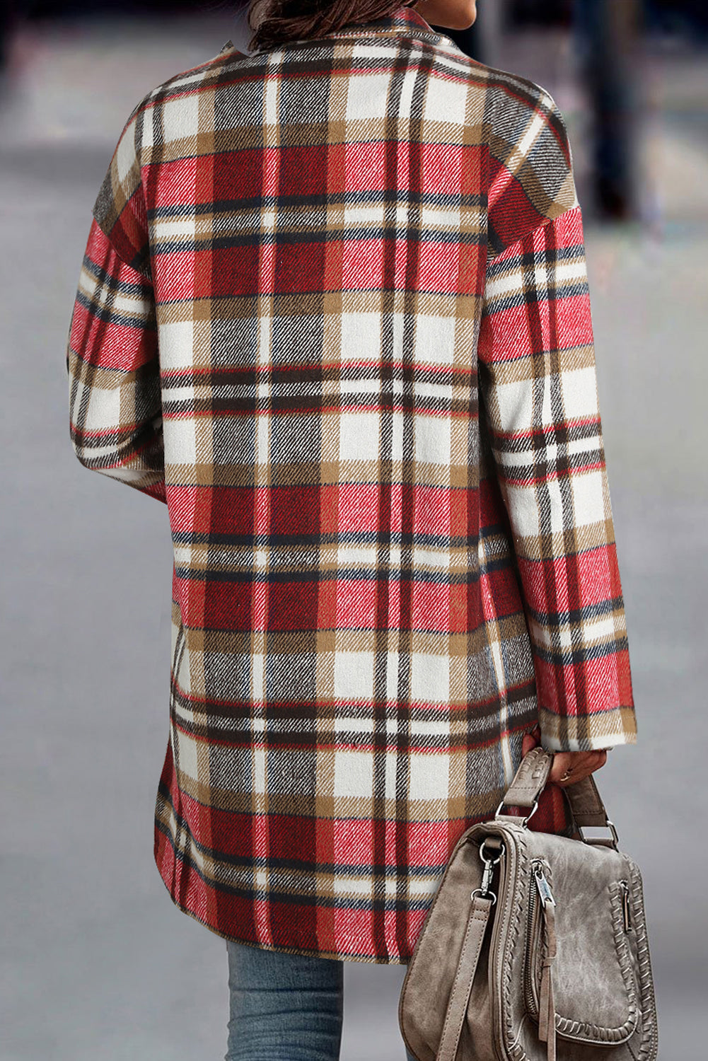 Everyday Plaid Coat