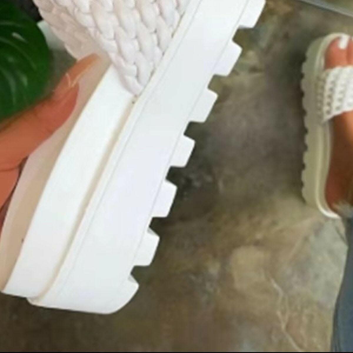Chic open toe platform sandals - Love Salve 