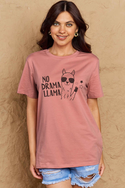 Simply Love: Llama Tee - Soft Cotton