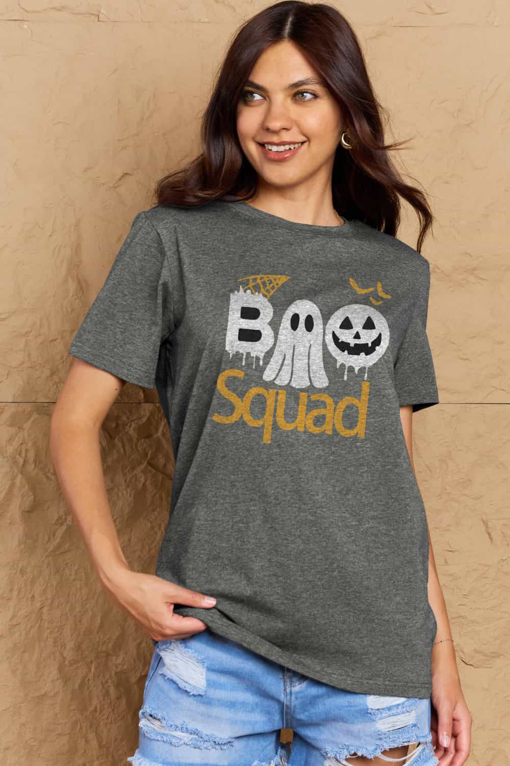 Boo Squad graphic tee for cozy casual vibes